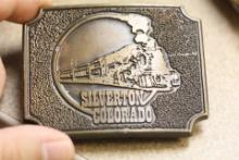 Locomotive Design Belt Buckle