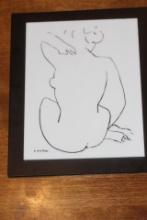 Vintage Lucite Nude