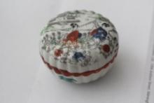 Antique Japanese Geisha Box