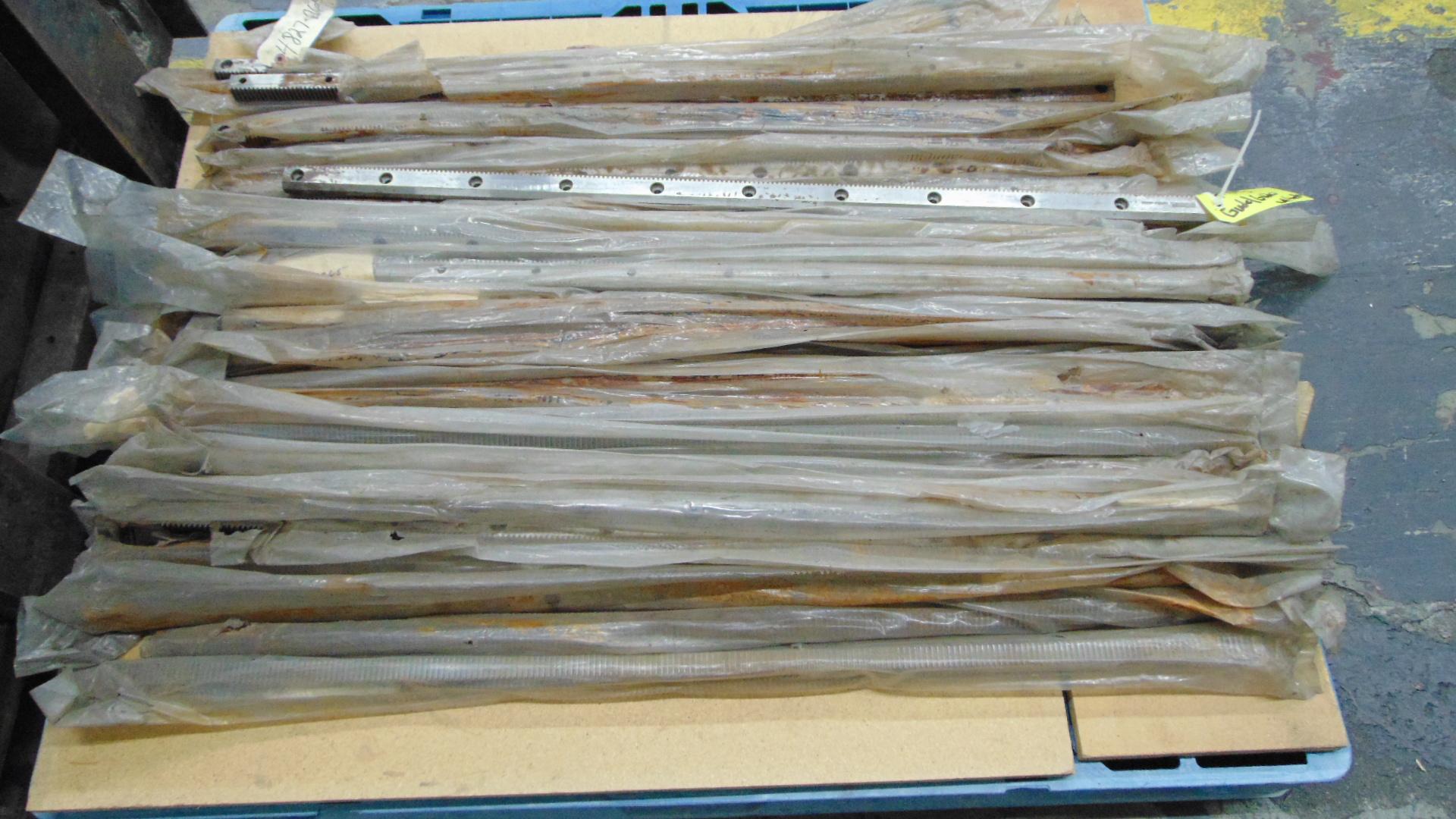 Gudel Linear Guides | w/ Teeth | 40-9/16” x 3/4” x 1-1/8”  | Qty 32