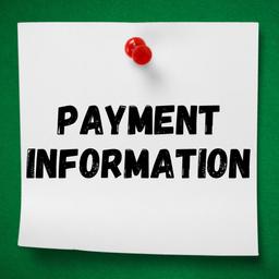 PAYMENT INFORMATION