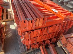 Teardrop Pallet Racking Beam | Orange | 39"x4" | 11 lbs | Qty 77