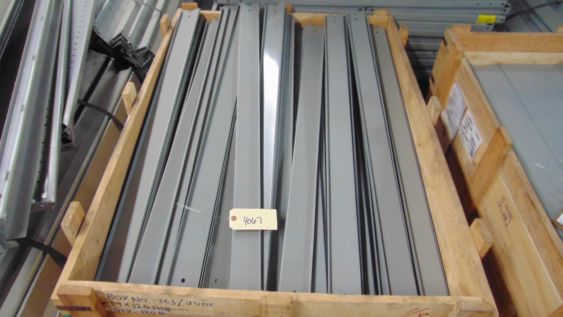 Steel Shelving Cross Bar | 48"x3" | 4 lbs | Qty 177