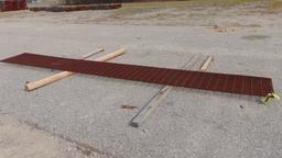 Steel Grating | Rusty | 23-3/4"x16'x1" | 163 lbs | Qty 1