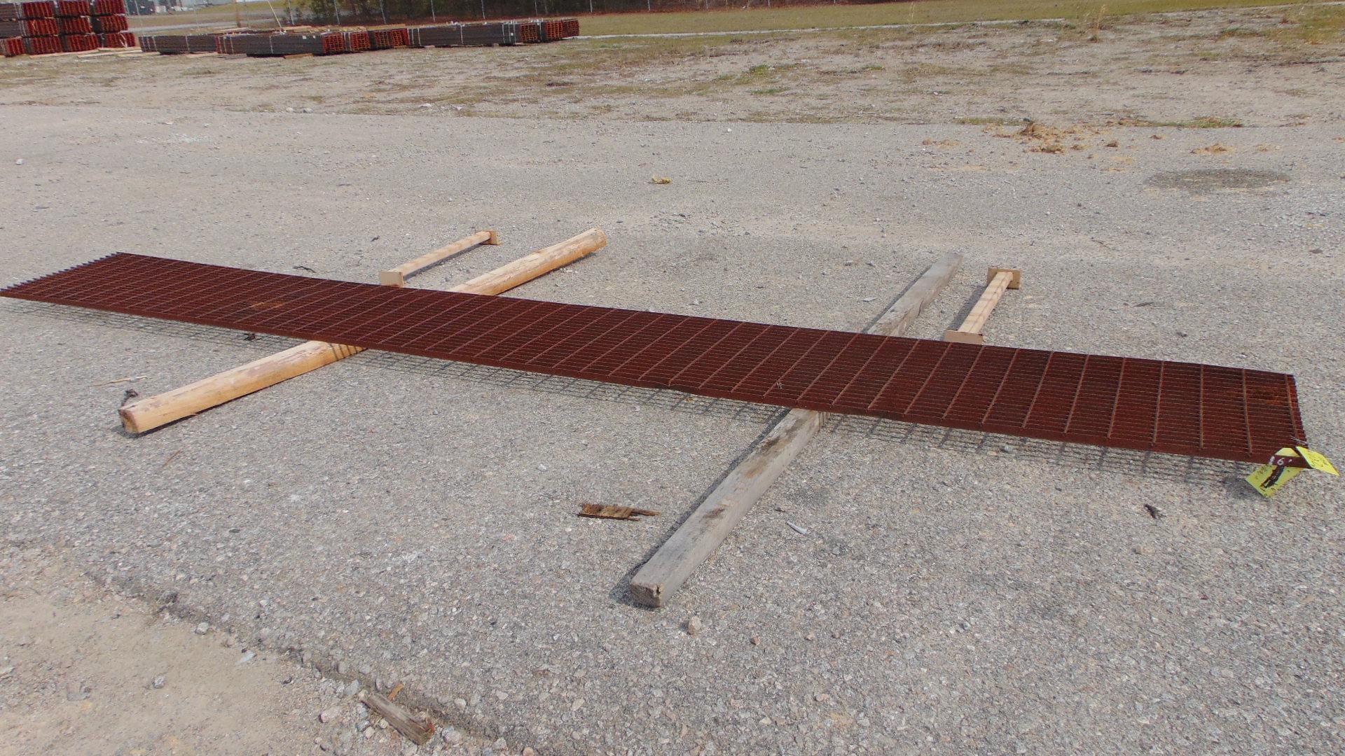 Steel Grating | Rusty | 23-3/4"x16'x1" | 163 lbs | Qty 1
