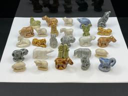 27 VINTAGE WADE CERAMICS MINIATURE FIGURES