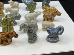 27 VINTAGE WADE CERAMICS MINIATURE FIGURES