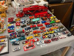 OVER 60+ MOSTLY 1:64 DIE-CAST TOY CARS MATCHBOX, HOTWHEELS, MAISTO