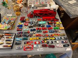 OVER 60+ MOSTLY 1:64 DIE-CAST TOY CARS MATCHBOX, HOTWHEELS, MAISTO