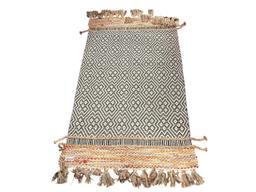 SOUTHWESTERN WOVEN TASSLED RUG