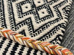 SOUTHWESTERN WOVEN TASSLED RUG