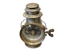 ANTIQUE DIETZ AUTOMOTIVE UNION DRIVING OIL LAMP CIRCA LATE 1800'S PAT DATE JAN. 1897