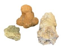 THREE LARGE GEOLOGICAL SPECIMEN SAMPLES