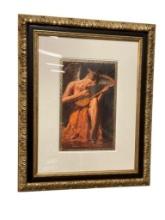 TOMASZ RUT POLISH CLASSICAL REALIST PAINTER EMBELISHED GICLEE ON WOVE PAPER TITLED "FIDICA"