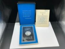 1884-CC UNCIRCULATED U.S. MORGAN SILVER DOLLAR GSA HOARD BLACK AND BLUE PACK