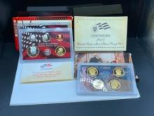 2007 U.S. MINT SILVER PROOF SET FEATURING SEVEN 90% SILVER COINS