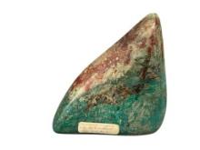 CHRYSOCOLLA TURQUOISE CUPRITE GEOLOGICAL SPECIMEN SAMPLE MINED IN RAY MINE, ARIZONA