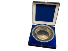 NORWEGIAN TUNSBERG ANTIQUE PEWTER SMALL BOWL NO. 2612 DIE-CAAST IN OLD NORWEGIAN STYLE