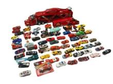OVER 60+ MOSTLY 1:64 DIE-CAST TOY CARS MATCHBOX, HOTWHEELS, MAISTO