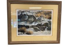 FRED BOYCE "AFTER THE STORM" SIGNED AND NUMBERED PRINT FEATURING CHUKAR