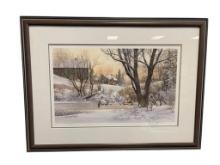 DOUGLAS R. LAIRD "POWER PLAY" LIMITED EDITION SIGNED AND NUMBERED PRINT
