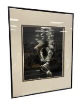 NUDE BLACK AND WHITE PHOTOGRAPH BY KNOWN ARTIST BRETT WESTON "UNDERWATER NUDE"