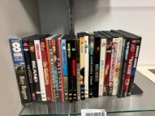 25 ASSORTED DVDS