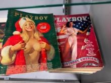 14 VINTAGE ISSUES OF PLAYBOY MAGAZINE FROM THE 1960'S AND 1970'S