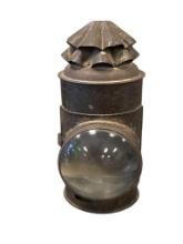 1880'S DIETZ NO. 3 POLICE BULLSEYE FLASHLIGHT LANTERN