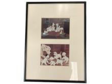 DISNEY 101 DALMATIANS COLOR PRINTS OF SCENES FROM ANIMATED MOTION PICTURE