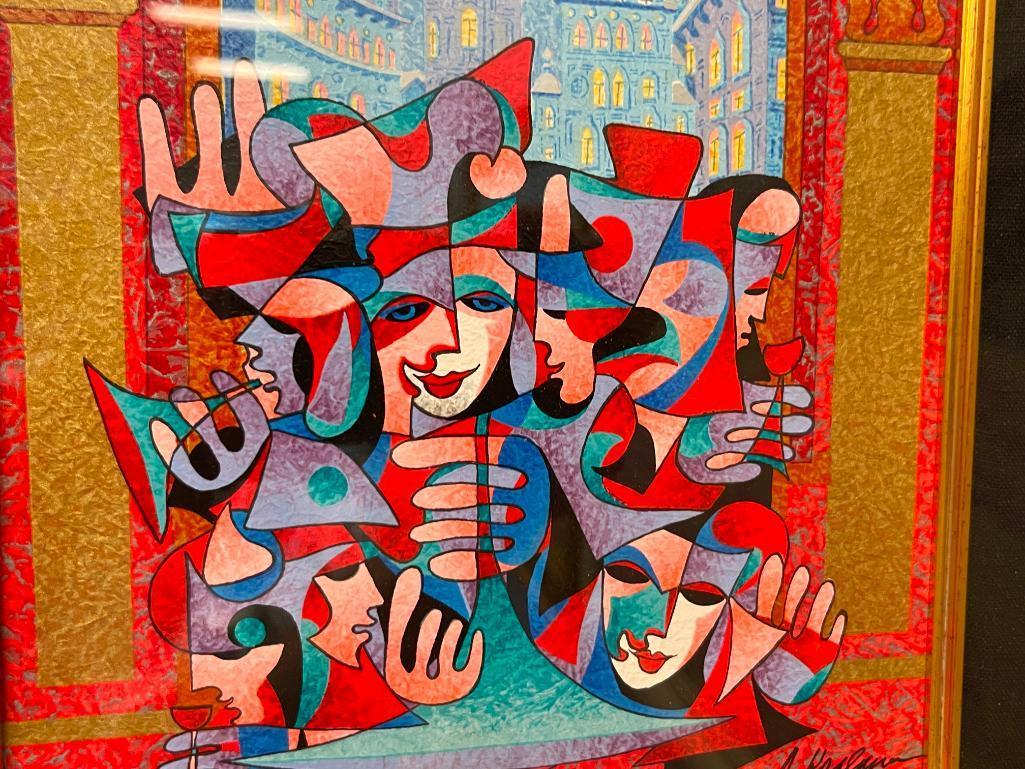 ANATOLE KRASNYANSKY (1930-2023) LIMITED EDITION SERIGRAPH TITLED "GATEWAY TO THE CITY" 2012