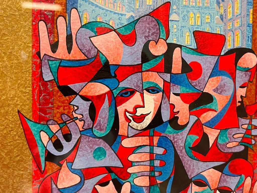 ANATOLE KRASNYANSKY (1930-2023) LIMITED EDITION SERIGRAPH TITLED "GATEWAY TO THE CITY" 2012
