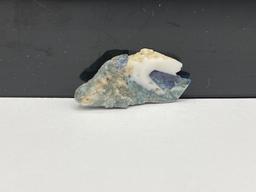 RARE BENITOITE GEOLOGICAL SPECIMEN MINED IN NEVADA