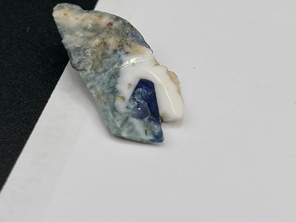 RARE BENITOITE GEOLOGICAL SPECIMEN MINED IN NEVADA