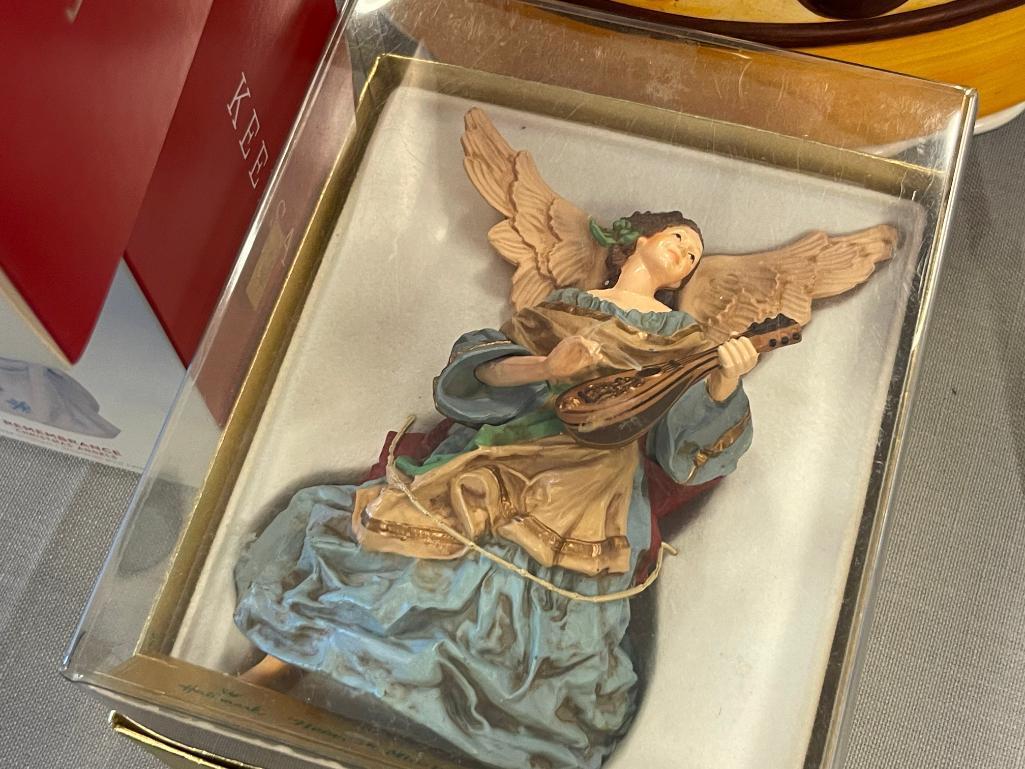 HALLMARK KEEPSAKE ANGEL SERIES TREE TRIMMER COLLECTION ANGEL ORNAMENTS 2018, 2019, 2021, 2022