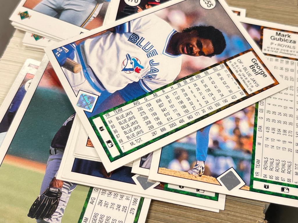 ASSORTED MLB BASEBALL CARDS INCLUDING TOPPS 1980, 1991 UPPER DECK, AND FLEER 1983