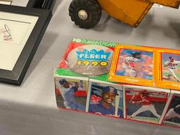 1990 FLEER 10TH ANNIVERSARY MLB BASEBALL CARD SET WITH STICKERS FACTORY SEALED
