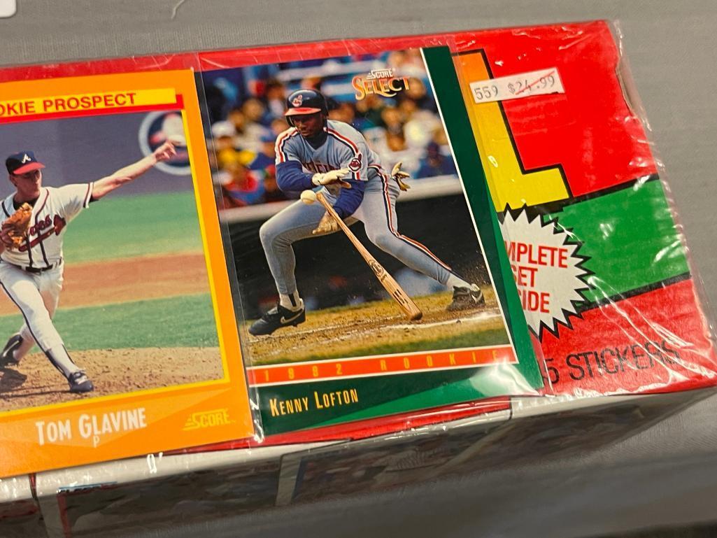 1990 FLEER 10TH ANNIVERSARY MLB BASEBALL CARD SET WITH STICKERS FACTORY SEALED