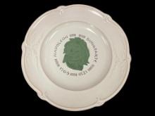 EXCLUSIVE "NAPOLEON BONAPARTE" COLLECTOR'S PLATE BY PIERRE MOTTON OF PARIS, FRANCE