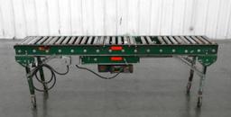 Rapistan 15" W x 96" L Belt Driven Roller Conveyor