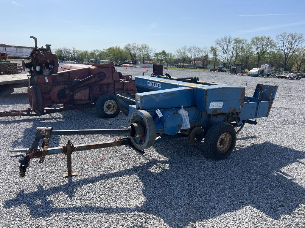 Ford 532 Baler works, needs pick up teeth