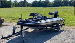 1992 Stealth Bass Boat &Trailer