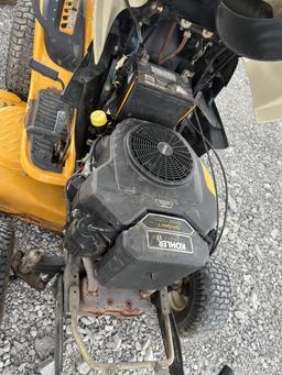 Cub cadet riding mower