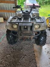 1999 Yamaha Kodiak 400 4wd. Runs but smokes