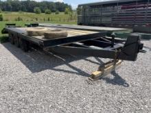 3-Axle flatbed trailer