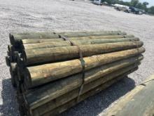 5”x8’Treated Fence Posts