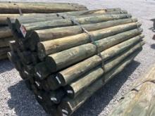5”8’ Treated Fence Posts