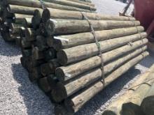 5”x8’Treated Fence Posts
