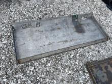 Solid Full Weldable Quick Attach Plate