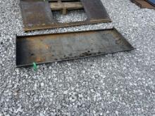 Solid Full Weldable Quick Attach Plate
